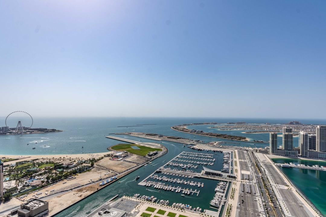 An aerial view of a city and a harbor — Photo by Nelemson Guevarra on Unsplash