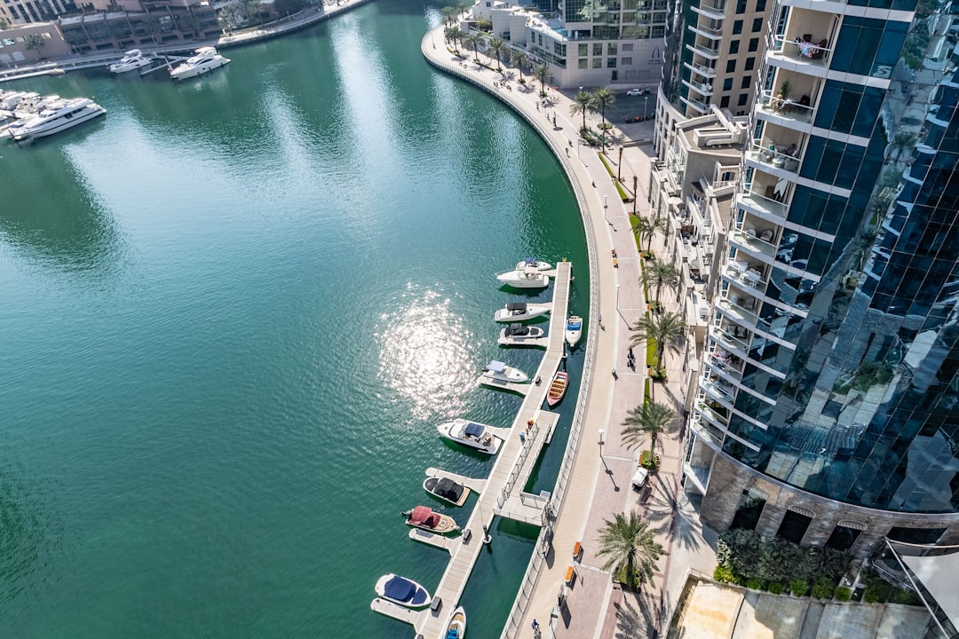 A view of a marina with boats in the water — Photo by Nelemson Guevarra on Unsplash